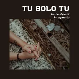 Cover art for Tu Solo Tu - Interpuesto karaoke version