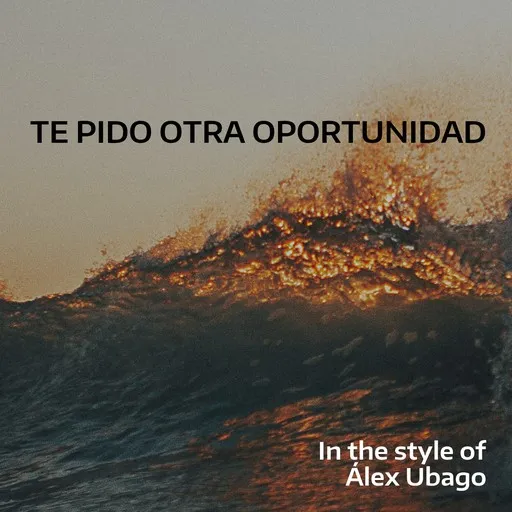 Te Pido Otra Oportunidad - Karaoke