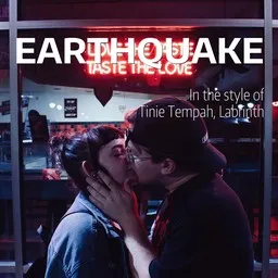 Cover art for Earthquake - Labrinth,Tinie Tempah karaoke version
