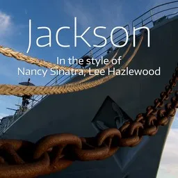Karaokekappaleen Jackson - Lee Hazlewood,Nancy Sinatra kansikuva