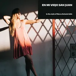 Karaokekappaleen En Mi Viejo San Juan - Marco Antonio Solís kansikuva