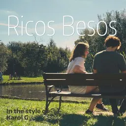Cover art for Ricos Besos - Karol G karaoke version