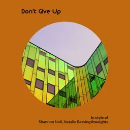 Cover art for Don't Give Up - Natalie Bassingthwaighte,Shannon Noll karaoke version