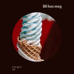 Titelbild für Bli hos meg - Dina Karaoke-Version