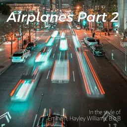 Cover art for Airplanes Part 2 - B.o.B,Eminem,Hayley Williams karaoke version