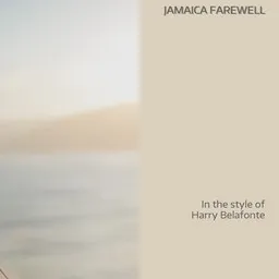 Cover art for Jamaica Farewell - Harry Belafonte karaoke version