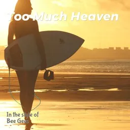 Cover art for Too Much Heaven - Bee Gees karaoke version