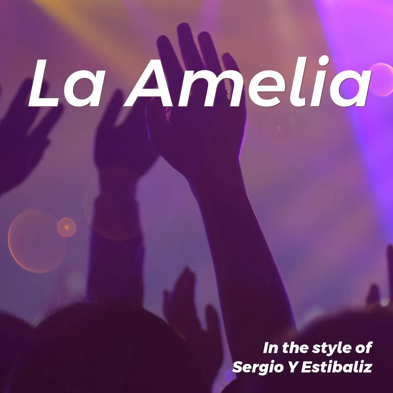 Karaoke La Amelia esittäjältä Sergio Y Estibaliz — laula mukana sanoituksilla Singassa