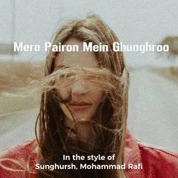 Omslagsbild för Mere Pairon Mein Ghunghroo - Mohammad Rafi,Sunghursh karaokeversion