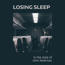 Omslagsbild för Losing Sleep - John Newman karaokeversion