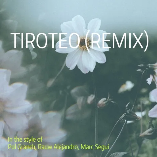 Karaoke Tiroteo (Remix) von Marc Seguí, Pol Granch, Rauw Alejandro — mit Songtext mitsingen auf Singa