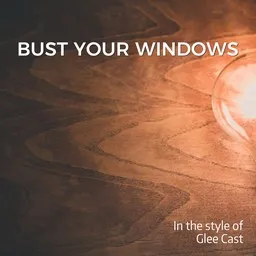 Omslagsbild för Bust Your Windows - Glee Cast karaokeversion