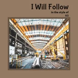 Cover art for I Will Follow - U2 karaoke version