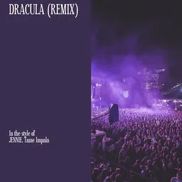 Cover art for Dracula (Remix) - JENNIE,Tame Impala karaoke version