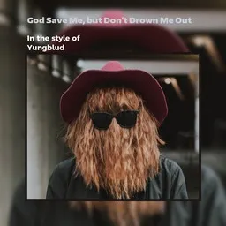 Omslagsbild för God Save Me, but Don't Drown Me Out - Yungblud karaokeversion