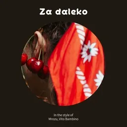 Omslagsbild för Za daleko - Mrozu,Vito Bambino karaokeversion
