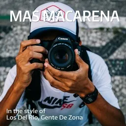 Cover art for Mas Macarena - Gente De Zona,Los Del Rio karaoke version