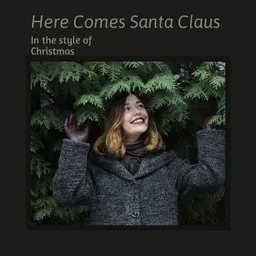 Karaokekappaleen Here Comes Santa Claus - Christmas kansikuva