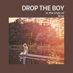 Omslagsbild för Drop The Boy - Bros karaokeversion