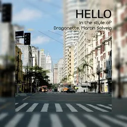 Titelbild für Hello - Dragonette,Martin Solveig Karaoke-Version