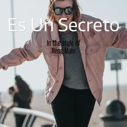 Titelbild für Es Un Secreto - Nene Malo Karaoke-Version
