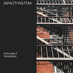Cover art for Asfaltti polttaa - Tehosekoitin karaoke version