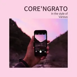 Omslagsbild för Core'ngrato - Various karaokeversion