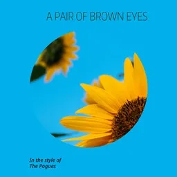Cover art for A Pair of Brown Eyes - The Pogues karaoke version