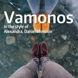 Cover art for Vamonos - Alexandra,Daniel Monción karaoke version
