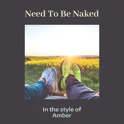 Omslagsbild för Need To Be Naked - Amber karaokeversion