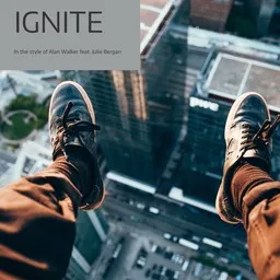 Cover art for Ignite - Alan Walker,Julie Bergan karaoke version