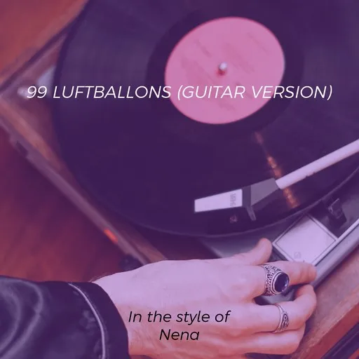 Karaoke 99 Luftballons (Guitar Version) by Nena — sing along with lyrics on Singa