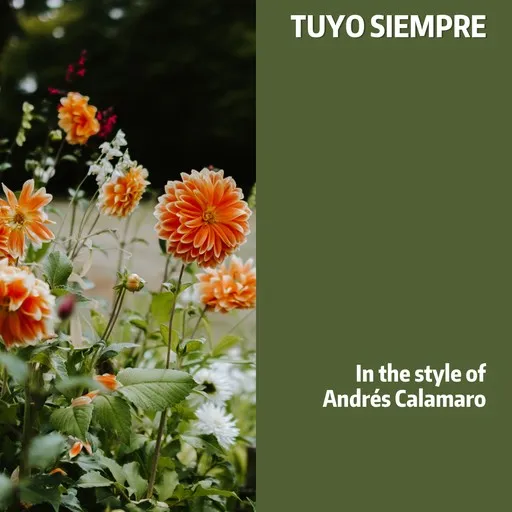 Karaoke Tuyo Siempre esittäjältä Andrés Calamaro — laula mukana sanoituksilla Singassa