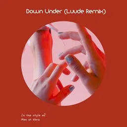 Cover art for Down Under (Luude Remix) - Colin Hay,Men at Work karaoke version