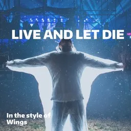 Karaokekappaleen Live And Let Die - Wings kansikuva
