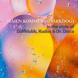 Cover art for Haien Kommer (Sharkdog) - Golfklubb,Kudos & Dr. Disco karaoke version