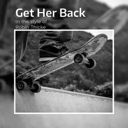 Karaokekappaleen Get Her Back - Robin Thicke kansikuva
