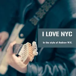 Titelbild für I Love NYC - Andrew W.K. Karaoke-Version