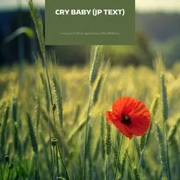 Titelbild für Cry Baby (JP text) - Official Hige Dandism (Official髭男dism) Karaoke-Version
