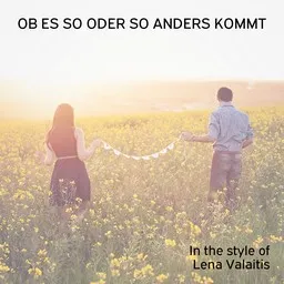 Titelbild für Ob es so oder so anders kommt - Lena Valaitis Karaoke-Version
