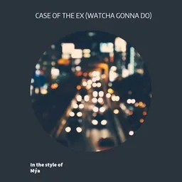 Titelbild für Case of the Ex (Watcha Gonna Do) - Mýa Karaoke-Version