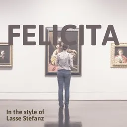 Cover art for Felicita - Lasse Stefanz karaoke version