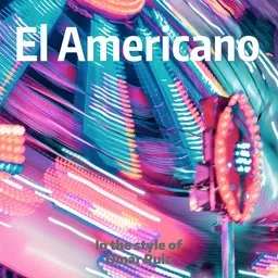 Cover art for El Americano - Omar Ruiz karaoke version