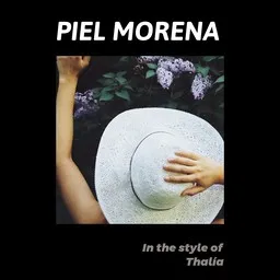 Cover art for Piel Morena - Thalía karaoke version