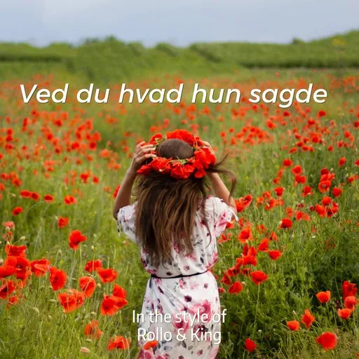 Karaoke Ved du hvad hun sagde by Rollo & King — sing along with lyrics on Singa