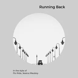 Karaokekappaleen Running Back - Flo Rida,Jessica Mauboy kansikuva