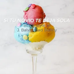 Titelbild für Si Tu Novio Te Deja Sola - Bad Bunny,J. Balvin Karaoke-Version