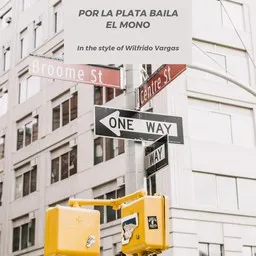 Karaokekappaleen Por La Plata Baila El Mono - Wilfrido Vargas kansikuva
