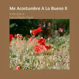 Cover art for Me Acostumbre A Lo Bueno II - Chuyin,Fuerza Regida karaoke version