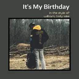 Omslagsbild för It's My Birthday - Cody Wise,will.i.am karaokeversion